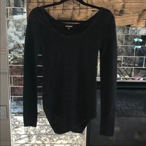 Express tunic glitter sweater